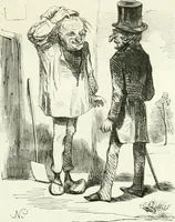 An illustration from Revue comique à l'usage des gens sérieux (1848)