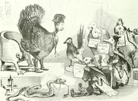 An illustration from Revue comique à l'usage des gens sérieux (1848)