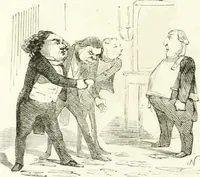 An illustration from Revue comique à l'usage des gens sérieux (1848)