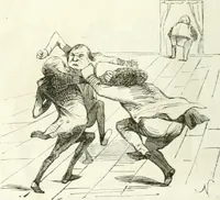 An illustration from Revue comique à l'usage des gens sérieux (1848)