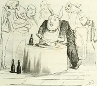 An illustration from Revue comique à l'usage des gens sérieux (1848)