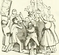 An illustration from Revue comique à l'usage des gens sérieux (1848)