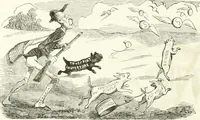 An illustration from Revue comique à l'usage des gens sérieux (1848)