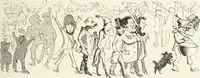 An illustration from Revue comique à l'usage des gens sérieux (1848)