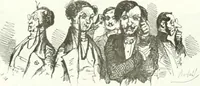 An illustration from Revue comique à l'usage des gens sérieux (1848)