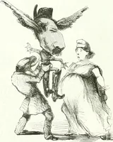An illustration from Revue comique à l'usage des gens sérieux (1848)