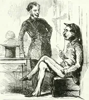 An illustration from Revue comique à l'usage des gens sérieux (1848)