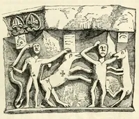 An illustration from Revue de l'art chrétien (1857)