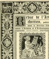 An illustration from Revue de l'art chrétien (1857)
