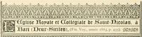 An illustration from Revue de l'art chrétien (1857)