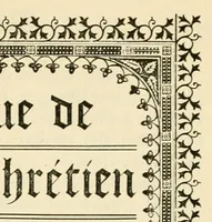 An illustration from Revue de l'art chrétien (1857)