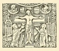 An illustration from Revue de l'art chrétien (1857)