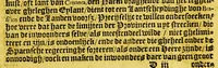 An illustration from Reys-boeck van het rijcke Brasilien, Rio de la Plata ende Magallanes, : daer in te sien is, de gheleghentheyt van hare landen ende steden, haren handel ende wandel, met de vruchten ende vruchbaerheyt der selver: alles met copere platen uytghebeelt. Als oock de leste reyse van den Heer van Dort, met het veroveren vande Baeye de Todos los Santos, (1624)