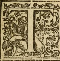 An illustration from Quaternio, or, A fourefold way to a happie life : set forth in a dialogue between a countryman and a citizen, a Divine and a Lawyer (1633)