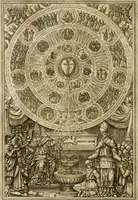 An illustration from Rhetorica christiana : ad concionandi et orandi vsvm accommodata, vtrivsq[ue] facvltatis exemplis svo loco insertis : qvae qvidem ex Indorvm maximè deprompta svnt historiis : vnde praeter doctrinam, svma qvoqve delectatio comparabitvr (1579)