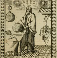 An illustration from Rhetorica christiana : ad concionandi et orandi vsvm accommodata, vtrivsq[ue] facvltatis exemplis svo loco insertis : qvae qvidem ex Indorvm maximè deprompta svnt historiis : vnde praeter doctrinam, svma qvoqve delectatio comparabitvr (1579)
