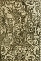An illustration from Rhetorica christiana : ad concionandi et orandi vsvm accommodata, vtrivsq[ue] facvltatis exemplis svo loco insertis : qvae qvidem ex Indorvm maximè deprompta svnt historiis : vnde praeter doctrinam, svma qvoqve delectatio comparabitvr (1579)