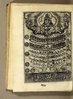 An illustration from Rhetorica christiana ad concionandi, et orandi vsum accommodata, : utriusq[ue] facultatis exemplis suo loco insertis; quae quidem, ex Indorum maximè deprompta sunt historiis. Vnde praeter doctrinam, sum[m]a quoque delectatio comparabitur. (1579)