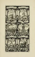 An illustration from Rhetoricae suburbanum, pars prima : cuius libri tres exhibent : primus, xystum, in quo heroica symbola proferuntur ... secundus, aulam ... tertius, odaeum ... (1676)