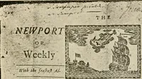 An illustration from Rhode Island imprints; a list of books, pamphlets, newspapers and broadsides printed at Newport, Providence, Warren, Rhode Island between 1727 and 1800 (1915)