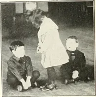 An illustration from Rhymes for little hands (1906)
