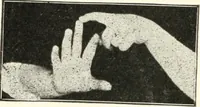 An illustration from Rhymes for little hands (1906)