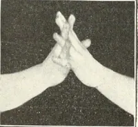 An illustration from Rhymes for little hands (1906)