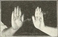 An illustration from Rhymes for little hands (1906)