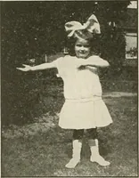 An illustration from Rhythmic action plays and dances; a book of original games and dances, arranged progressively, to Mother Goose and other action songs, with a teaching introductory; for the kindergarten, primary schools, playground and gymnasium (1915)