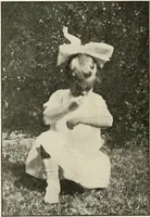 An illustration from Rhythmic action plays and dances; a book of original games and dances, arranged progressively, to Mother Goose and other action songs, with a teaching introductory; for the kindergarten, primary schools, playground and gymnasium (1915)