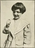 An illustration from Rhythmic action plays and dances; a book of original games and dances, arranged progressively, to Mother Goose and other action songs, with a teaching introductory; for the kindergarten, primary schools, playground and gymnasium (1915)