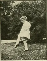 An illustration from Rhythmic action plays and dances; a book of original games and dances, arranged progressively, to Mother Goose and other action songs, with a teaching introductory; for the kindergarten, primary schools, playground and gymnasium (1915)