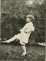 An illustration from Rhythmic action plays and dances; a book of original games and dances, arranged progressively, to Mother Goose and other action songs, with a teaching introductory; for the kindergarten, primary schools, playground and gymnasium (1915)