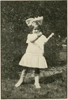 An illustration from Rhythmic action plays and dances; a book of original games and dances, arranged progressively, to Mother Goose and other action songs, with a teaching introductory; for the kindergarten, primary schools, playground and gymnasium (1915)