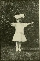 An illustration from Rhythmic action plays and dances; a book of original games and dances, arranged progressively, to Mother Goose and other action songs, with a teaching introductory; for the kindergarten, primary schools, playground and gymnasium (1915)
