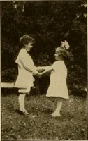 An illustration from Rhythmic action plays and dances; a book of original games and dances, arranged progressively, to Mother Goose and other action songs, with a teaching introductory; for the kindergarten, primary schools, playground and gymnasium (1915)