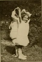 An illustration from Rhythmic action plays and dances; a book of original games and dances, arranged progressively, to Mother Goose and other action songs, with a teaching introductory; for the kindergarten, primary schools, playground and gymnasium (1915)