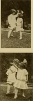An illustration from Rhythmic action plays and dances; a book of original games and dances, arranged progressively, to Mother Goose and other action songs, with a teaching introductory; for the kindergarten, primary schools, playground and gymnasium (1915)