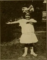An illustration from Rhythmic action plays and dances; a book of original games and dances, arranged progressively, to Mother Goose and other action songs, with a teaching introductory; for the kindergarten, primary schools, playground and gymnasium (1915)