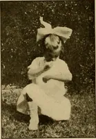 An illustration from Rhythmic action plays and dances; a book of original games and dances, arranged progressively, to Mother Goose and other action songs, with a teaching introductory; for the kindergarten, primary schools, playground and gymnasium (1915)