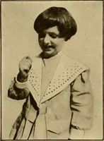 An illustration from Rhythmic action plays and dances; a book of original games and dances, arranged progressively, to Mother Goose and other action songs, with a teaching introductory; for the kindergarten, primary schools, playground and gymnasium (1915)