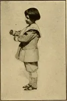 An illustration from Rhythmic action plays and dances; a book of original games and dances, arranged progressively, to Mother Goose and other action songs, with a teaching introductory; for the kindergarten, primary schools, playground and gymnasium (1915)