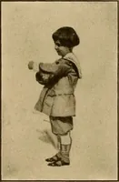 An illustration from Rhythmic action plays and dances; a book of original games and dances, arranged progressively, to Mother Goose and other action songs, with a teaching introductory; for the kindergarten, primary schools, playground and gymnasium (1915)