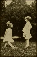 An illustration from Rhythmic action plays and dances; a book of original games and dances, arranged progressively, to Mother Goose and other action songs, with a teaching introductory; for the kindergarten, primary schools, playground and gymnasium (1915)