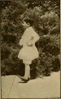 An illustration from Rhythmic action plays and dances; a book of original games and dances, arranged progressively, to Mother Goose and other action songs, with a teaching introductory; for the kindergarten, primary schools, playground and gymnasium (1915)