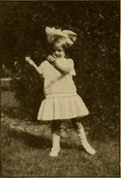 An illustration from Rhythmic action plays and dances; a book of original games and dances, arranged progressively, to Mother Goose and other action songs, with a teaching introductory; for the kindergarten, primary schools, playground and gymnasium (1915)