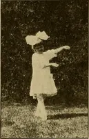 An illustration from Rhythmic action plays and dances; a book of original games and dances, arranged progressively, to Mother Goose and other action songs, with a teaching introductory; for the kindergarten, primary schools, playground and gymnasium (1915)