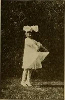 An illustration from Rhythmic action plays and dances; a book of original games and dances, arranged progressively, to Mother Goose and other action songs, with a teaching introductory; for the kindergarten, primary schools, playground and gymnasium (1915)