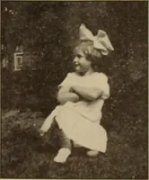An illustration from Rhythmic action plays and dances; a book of original games and dances, arranged progressively, to Mother Goose and other action songs, with a teaching introductory; for the kindergarten, primary schools, playground and gymnasium (1915)