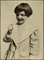 An illustration from Rhythmic action plays and dances; a book of original games and dances, arranged progressively, to Mother Goose and other action songs, with a teaching introductory; for the kindergarten, primary schools, playground and gymnasium (1915)